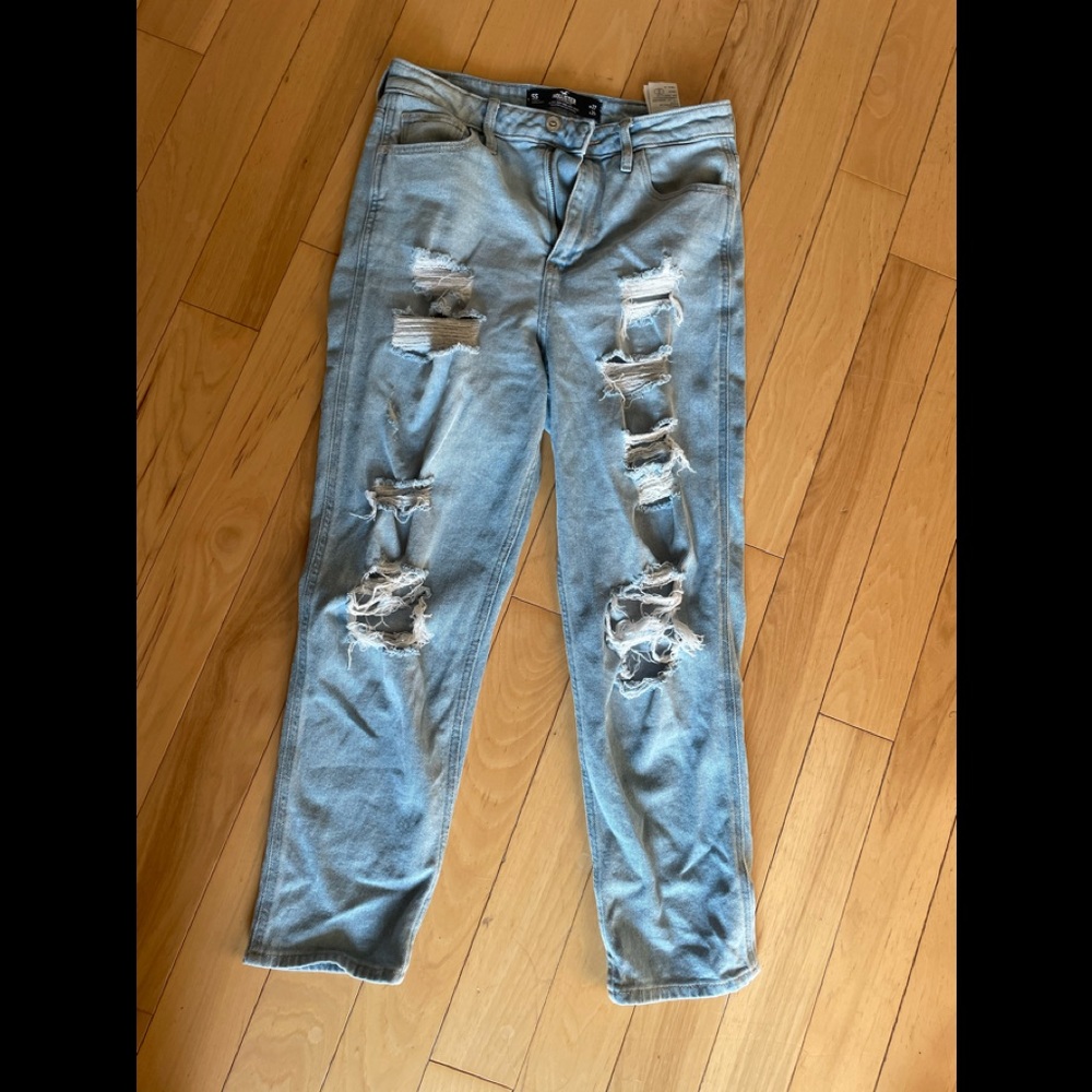 Hollister mom jeans